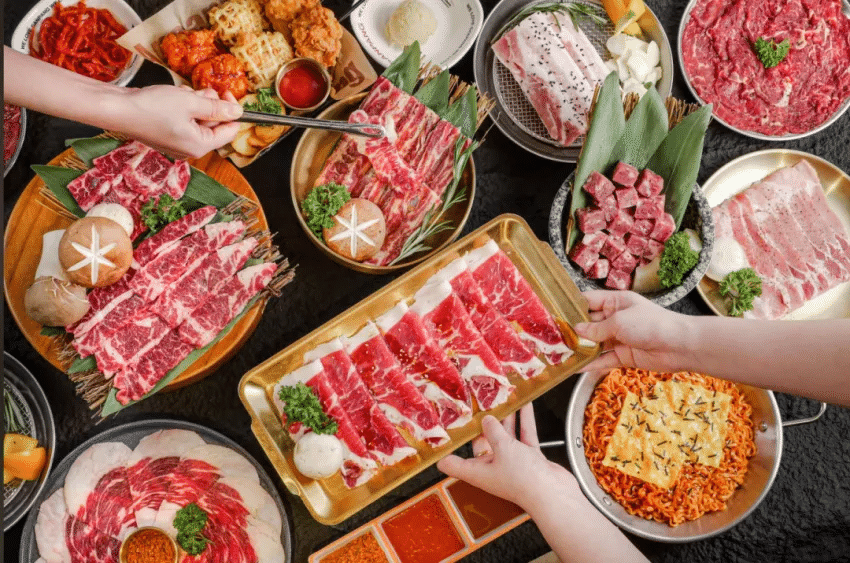 韩式烤肉培训：烤肉摆盘技巧🍖