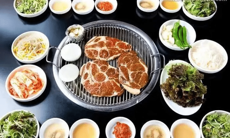 韩式烤肉培训：韩式自助烤肉店菜品
